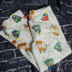 Christmas Lounge Pants various sizes Reindeer & Trees